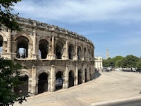 View from room 209. This photo is not edited.