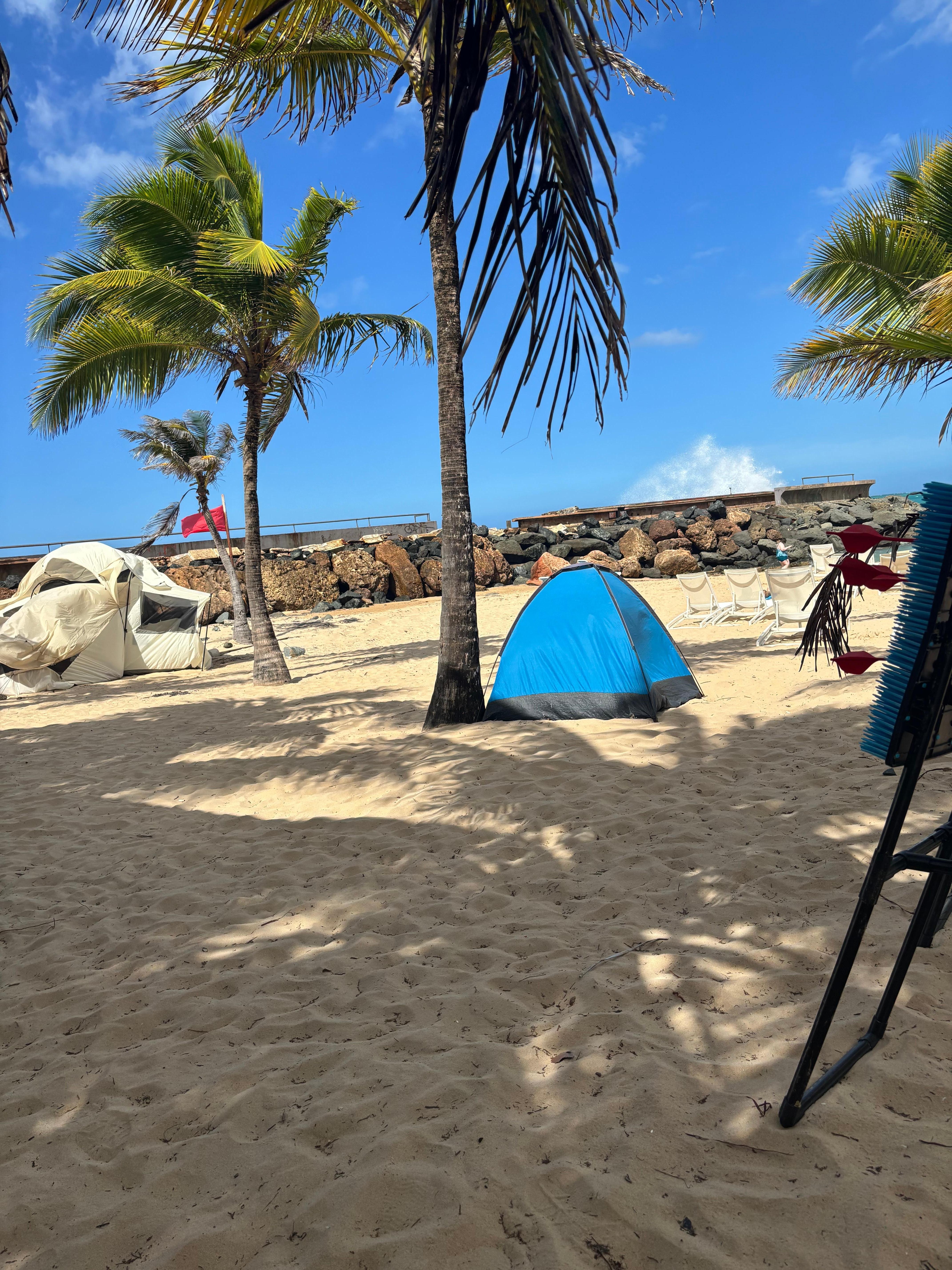 One of the beaches. People friendly. 
