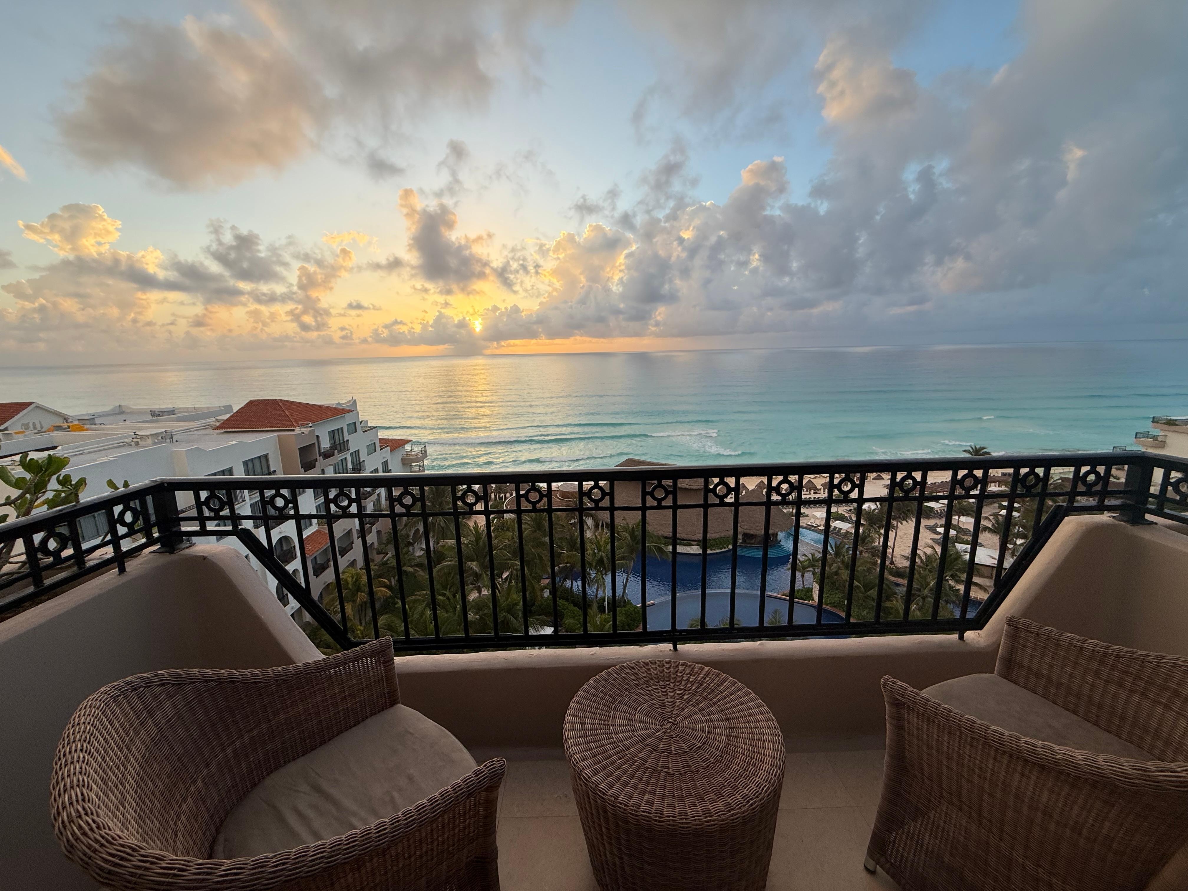 Upgraded room with balcony- worth it! 