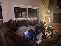 Cozy way to end the day.