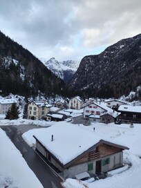 La vue sur le balcon