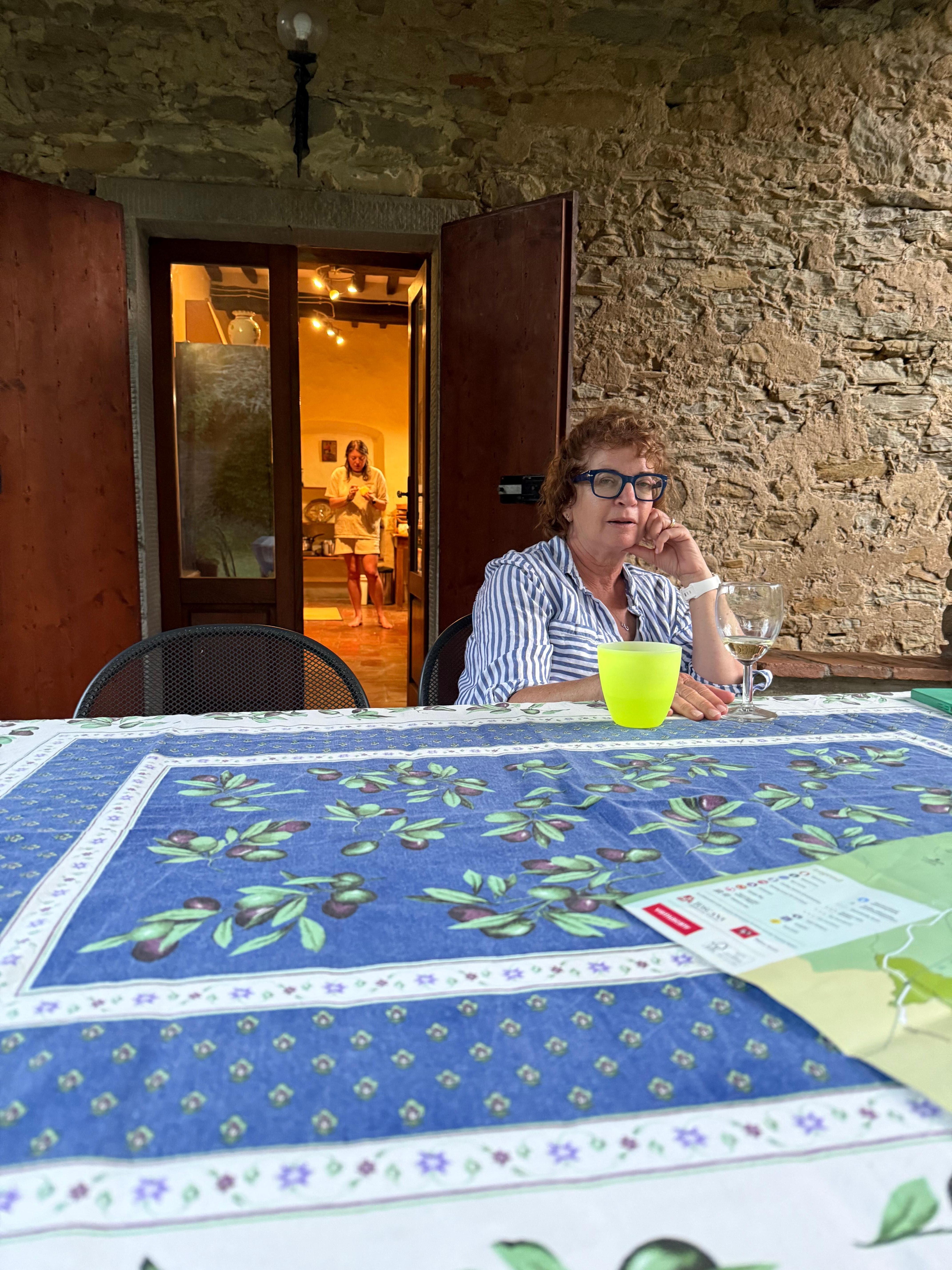 Outside dining