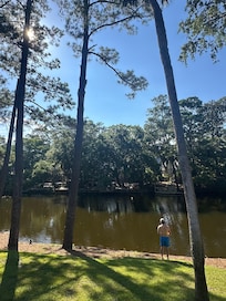 Fishing at the lagoon