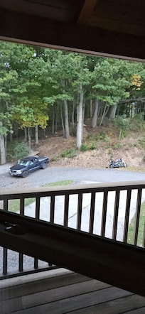 Brought helpers, everyone can see inside because of no blinds.