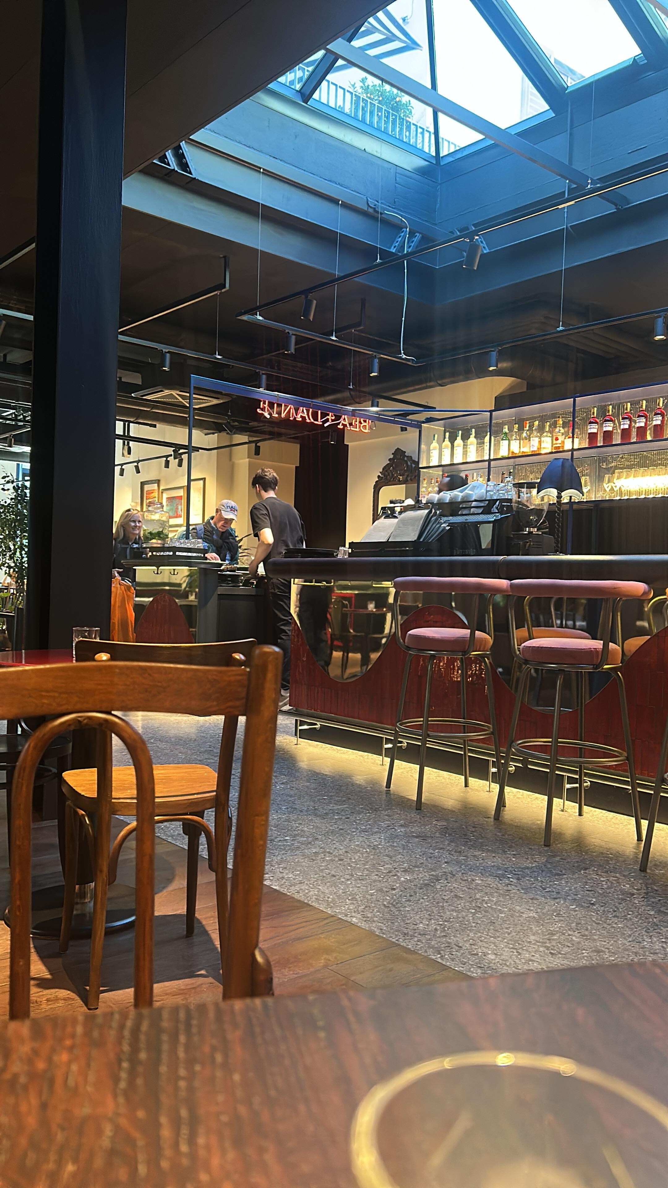 Recepçao/ bar do hotel