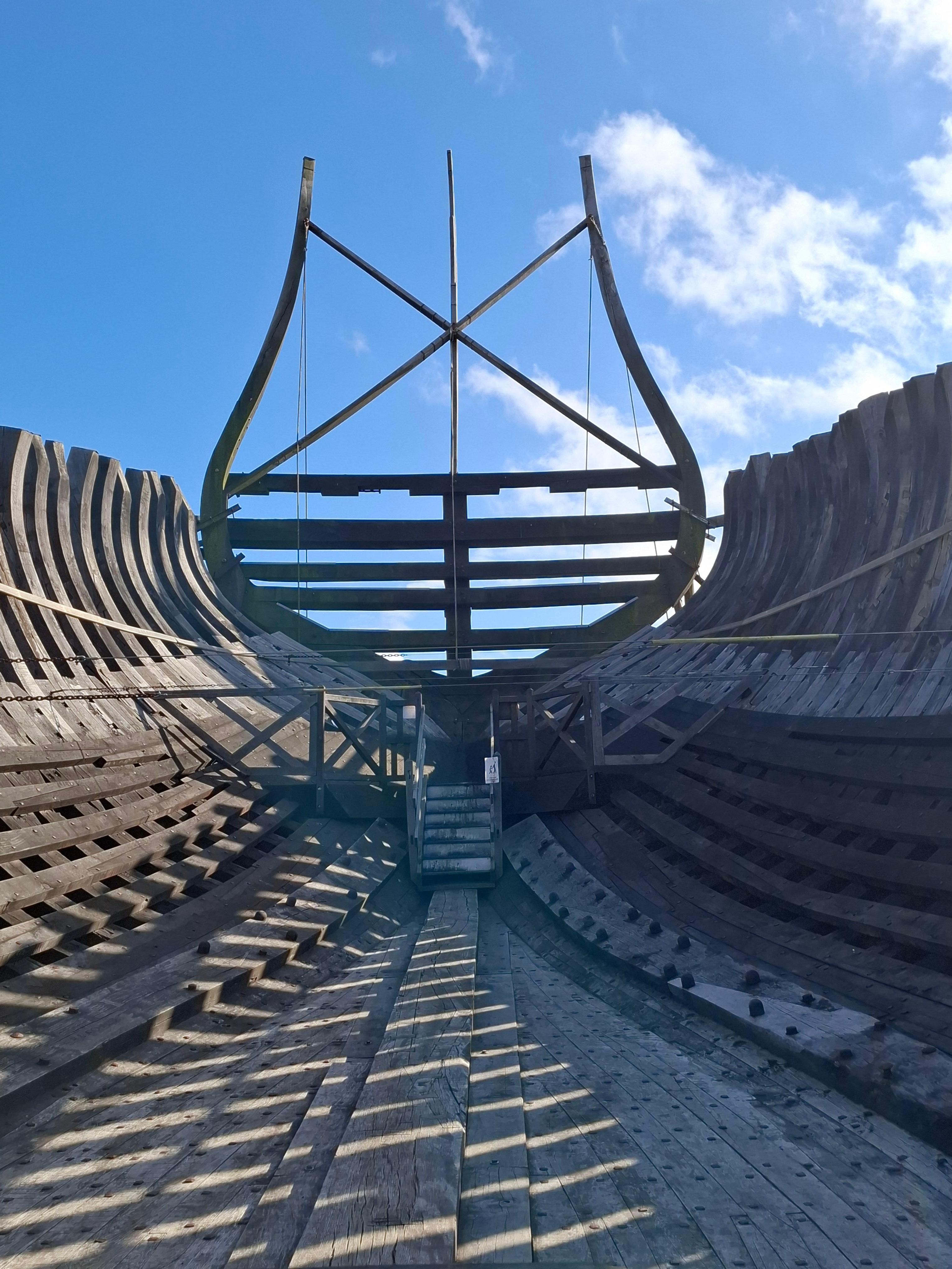 Intérieur de la coque du Jean Bart