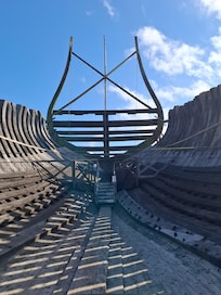 Intérieur de la coque du Jean Bart