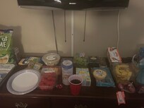 All Aldi’s purchases accross the parking lot