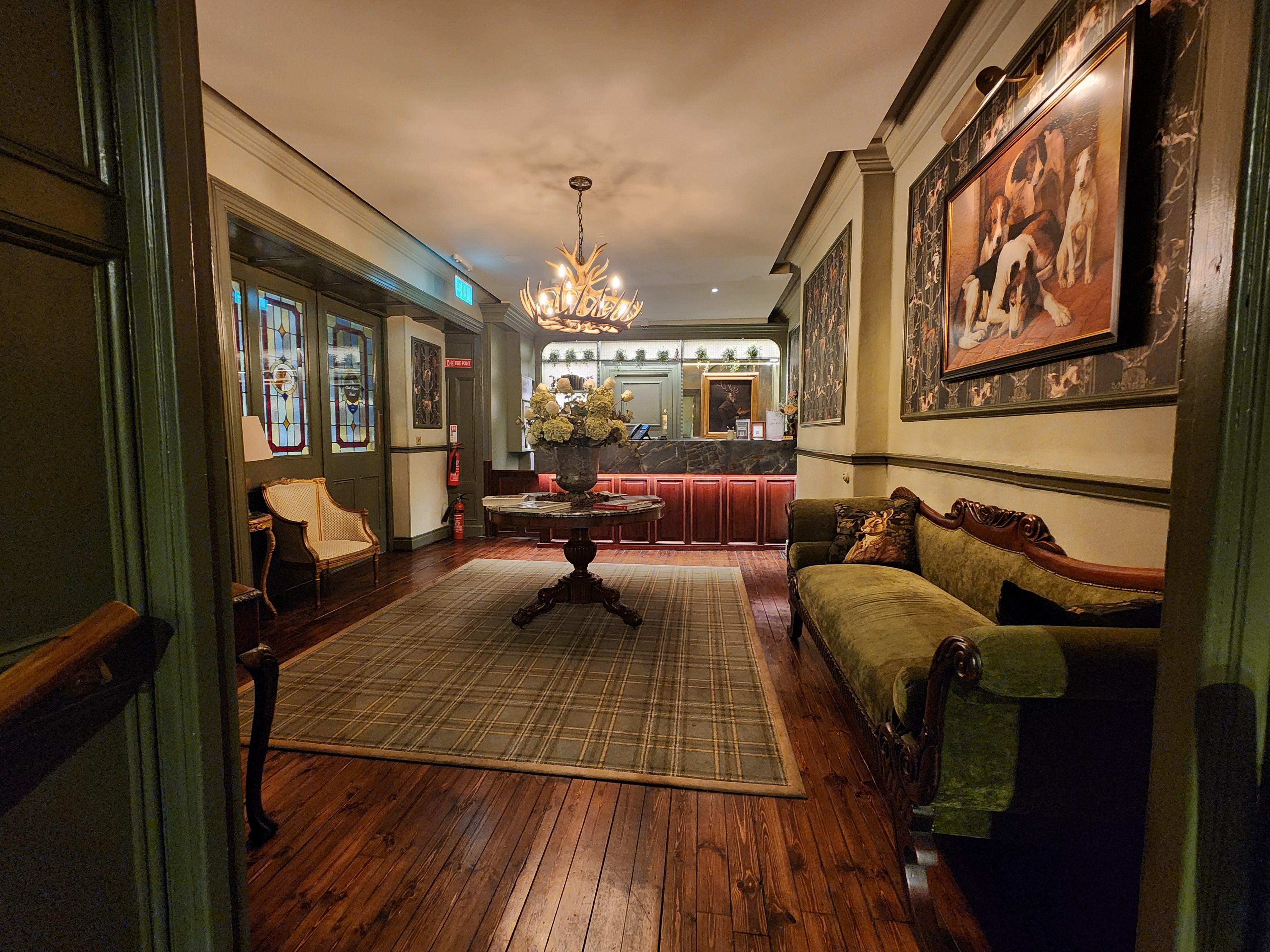 Welcome reception area