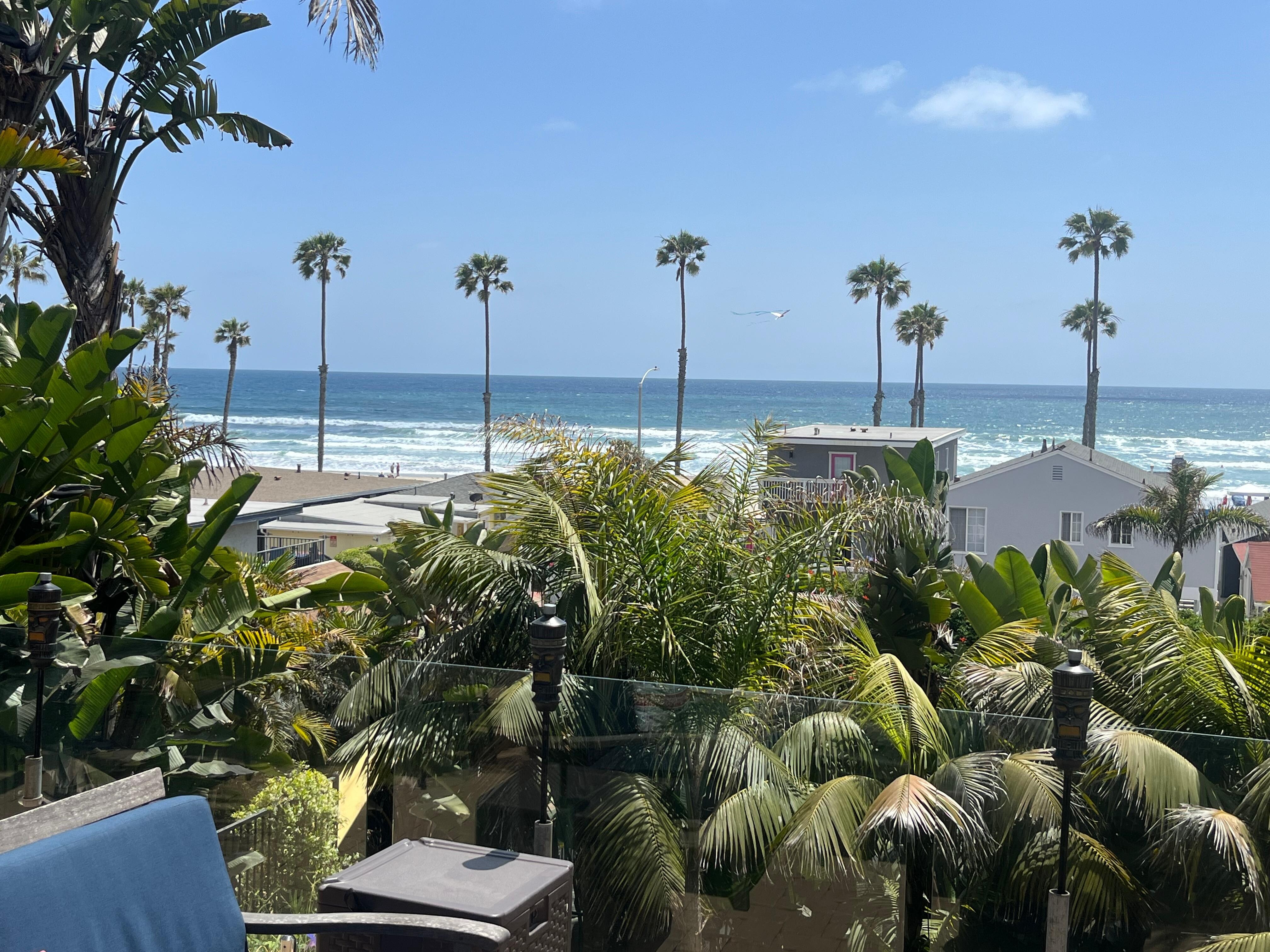 View from patio