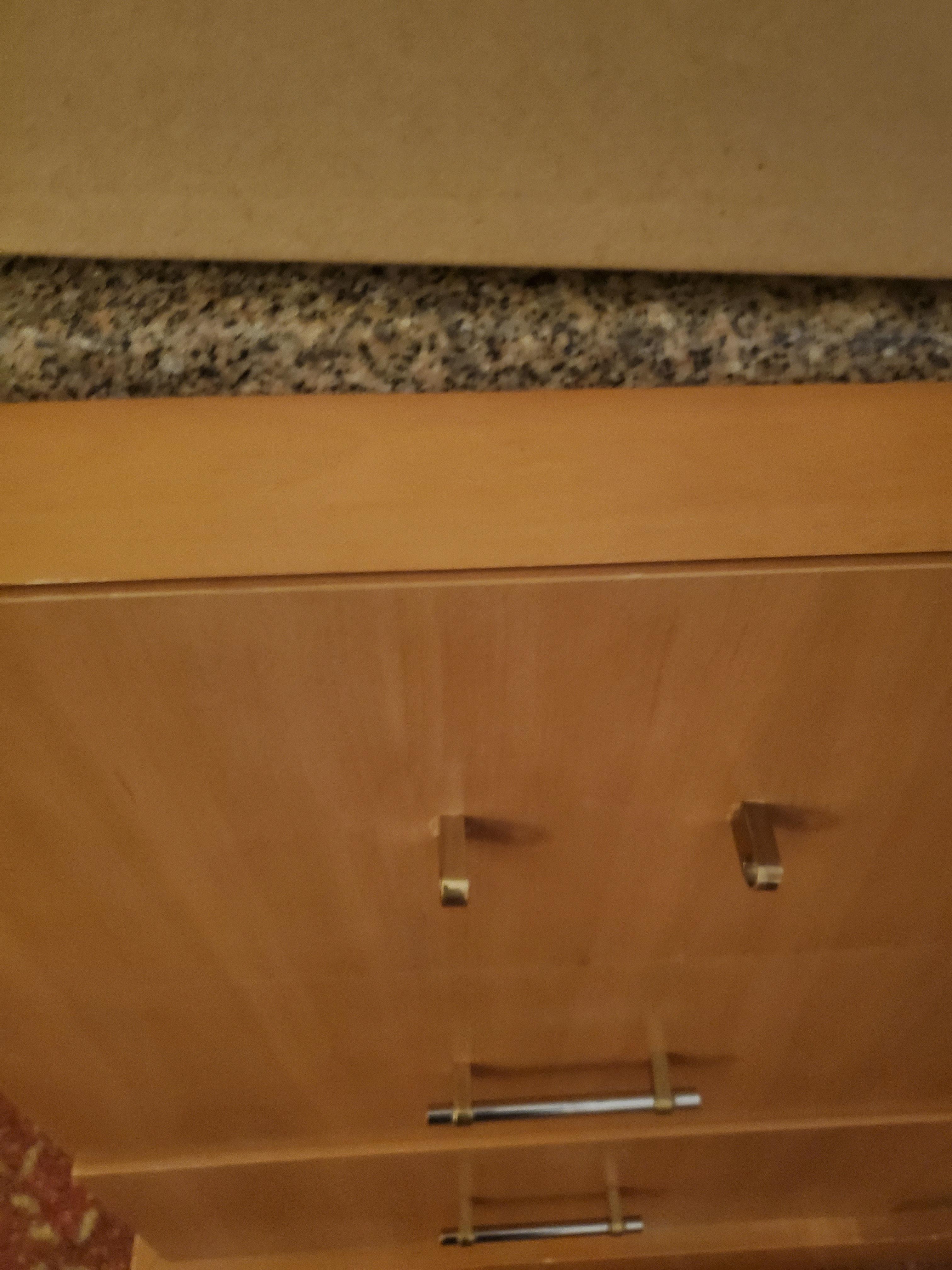 The missing handle on the Dresser also negatively impacted to overall room score.