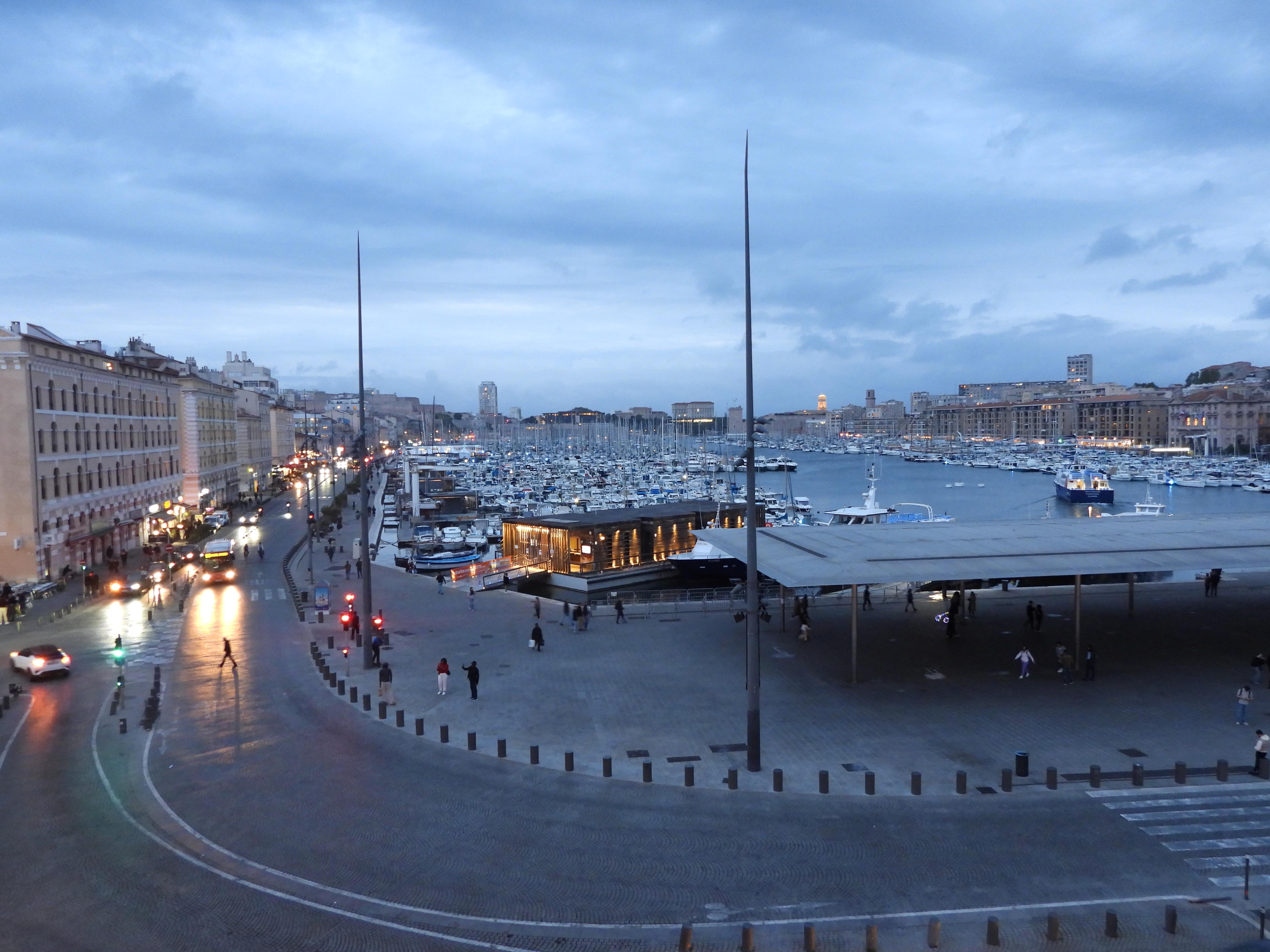 Vieux Port - Vista da janela do quarto