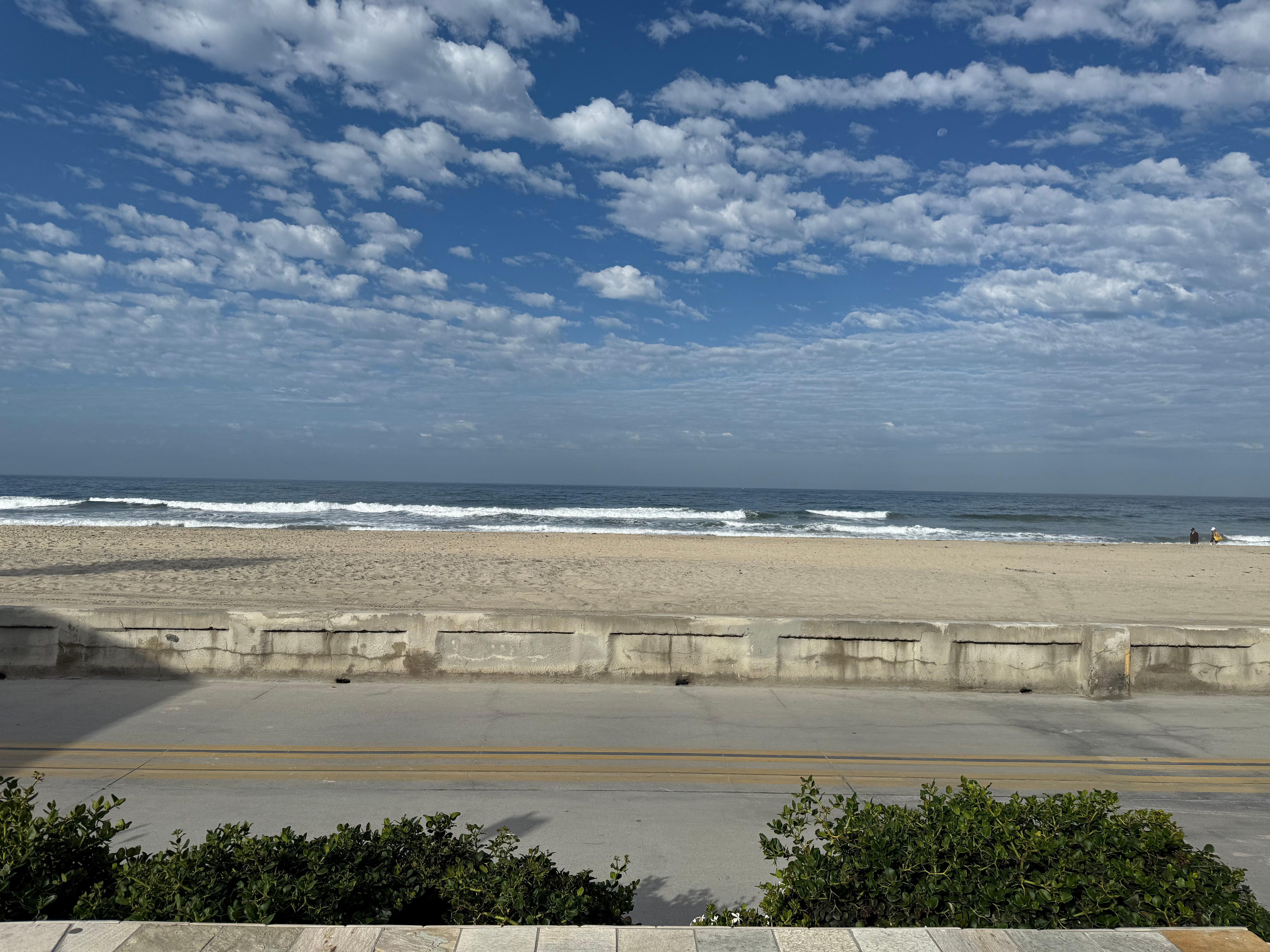 View from lounge chairs 