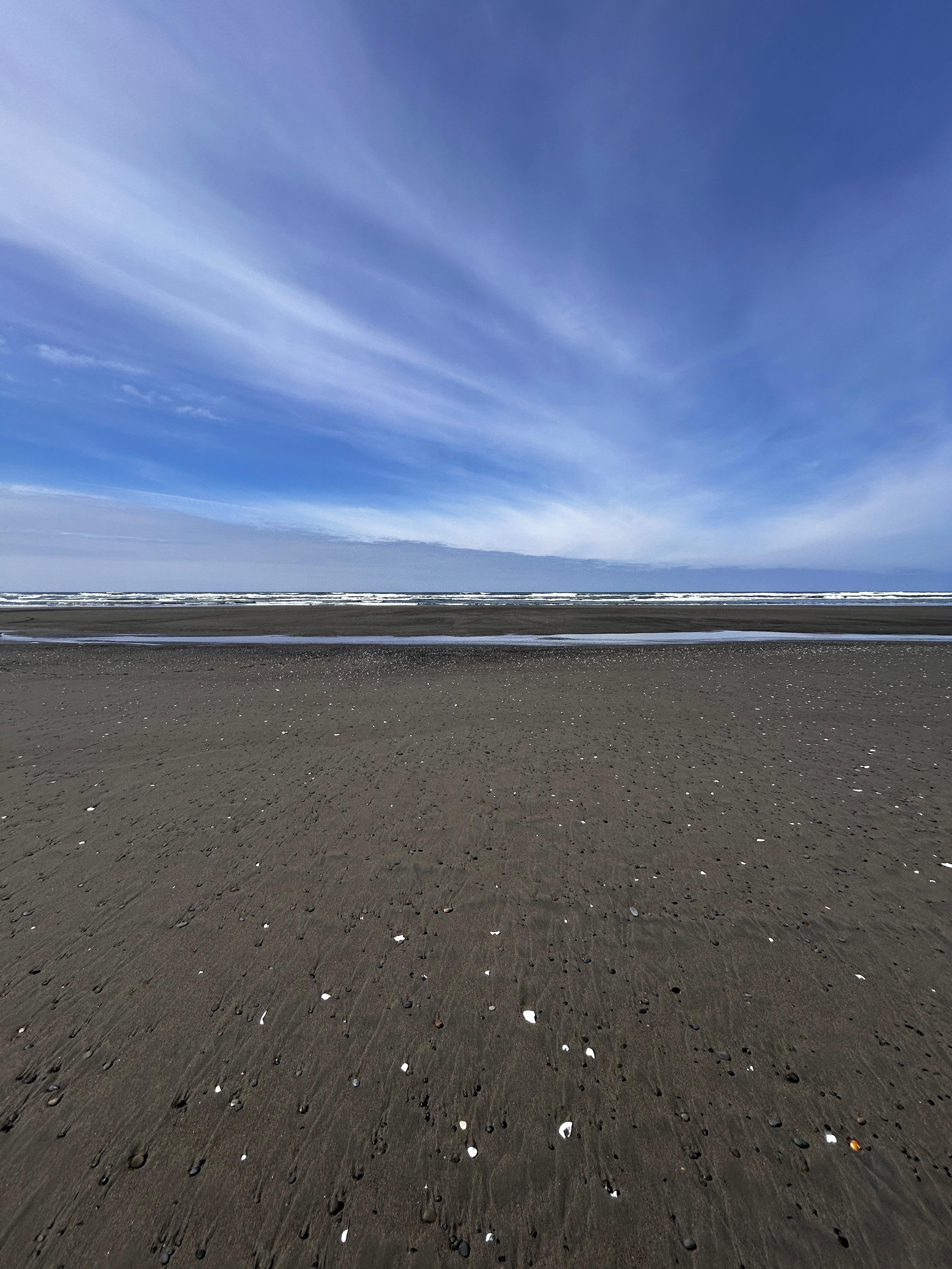 Every time we head to Westport the forecast is for clouds. Yet we always get a few sunny days. 