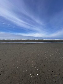 Every time we head to Westport the forecast is for clouds. Yet we always get a few sunny days.