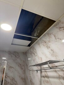 Ceiling after leak stopped