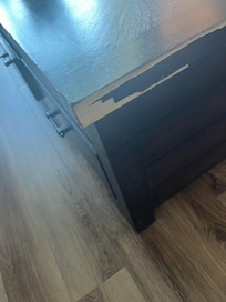 Coffee table… Wear and tear.
