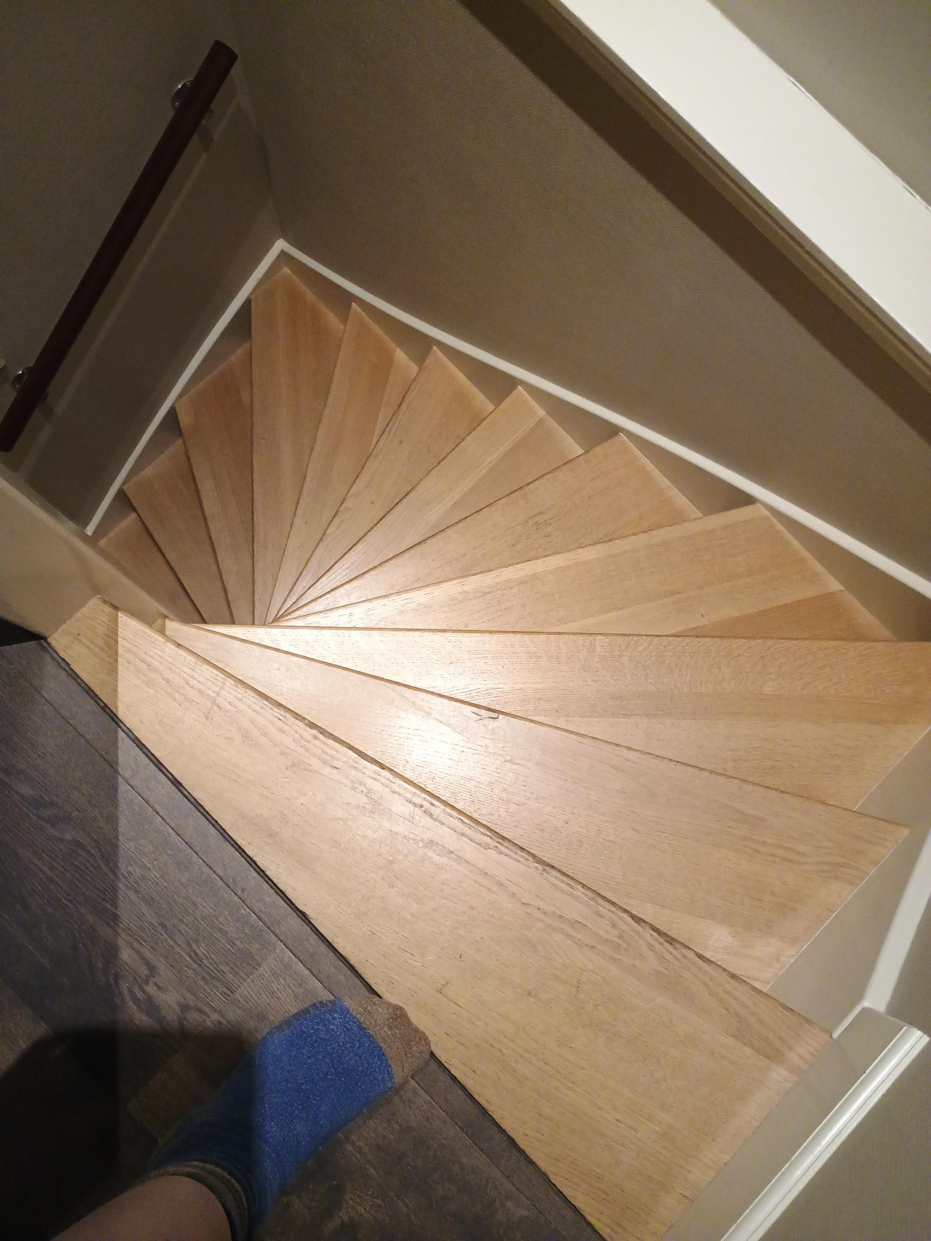 The stairs were a bit of a challenge with a large suitcase but normal for an old Dutch building.