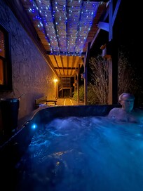 Hot tub nice addition