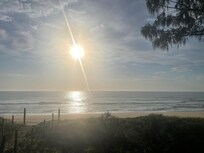 Sunrise fro
the patio.