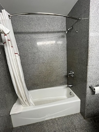 Permanently stained shower walls