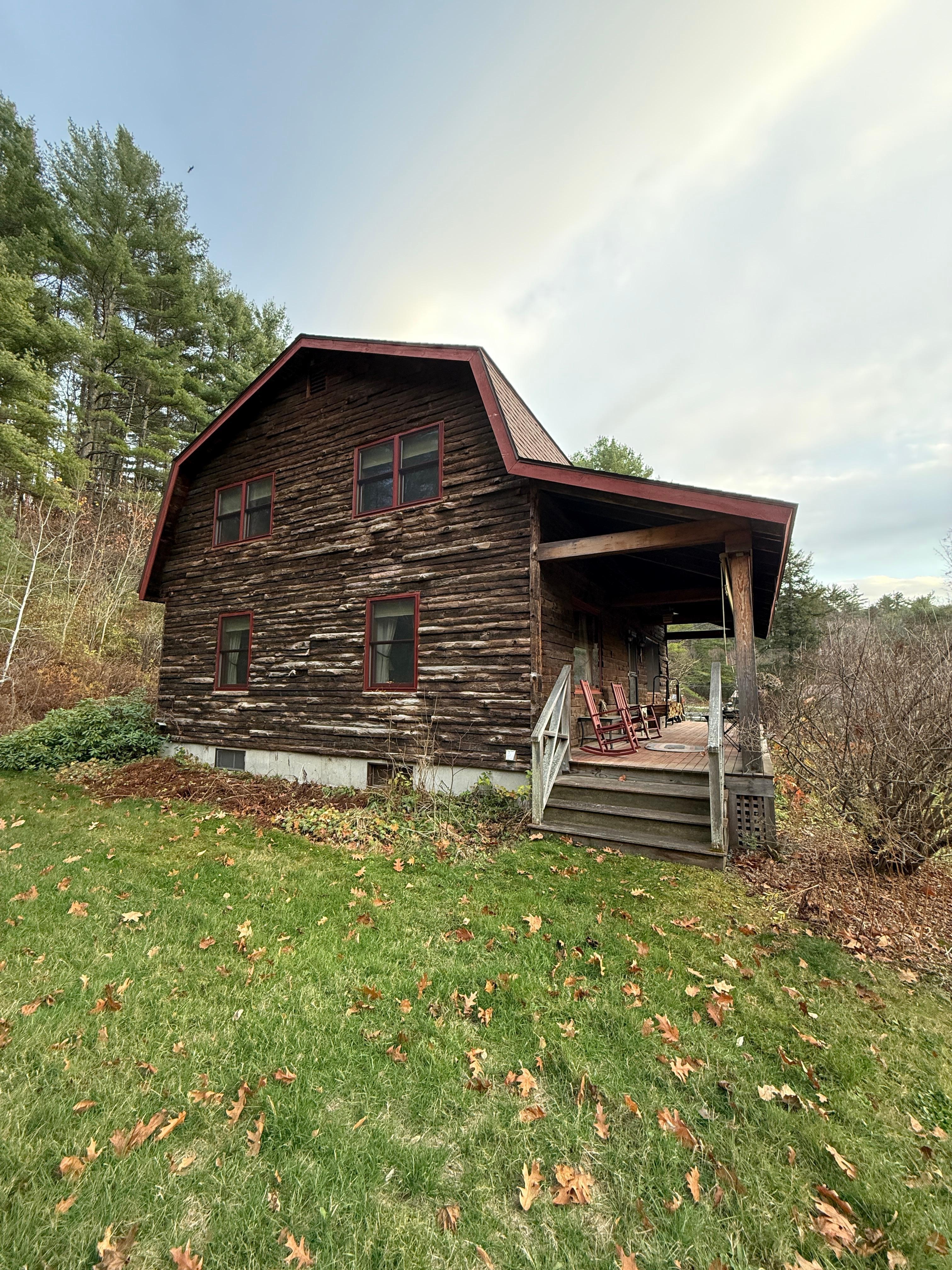 The porch had sun blinds too since the sun sets on this side of the house. Great find