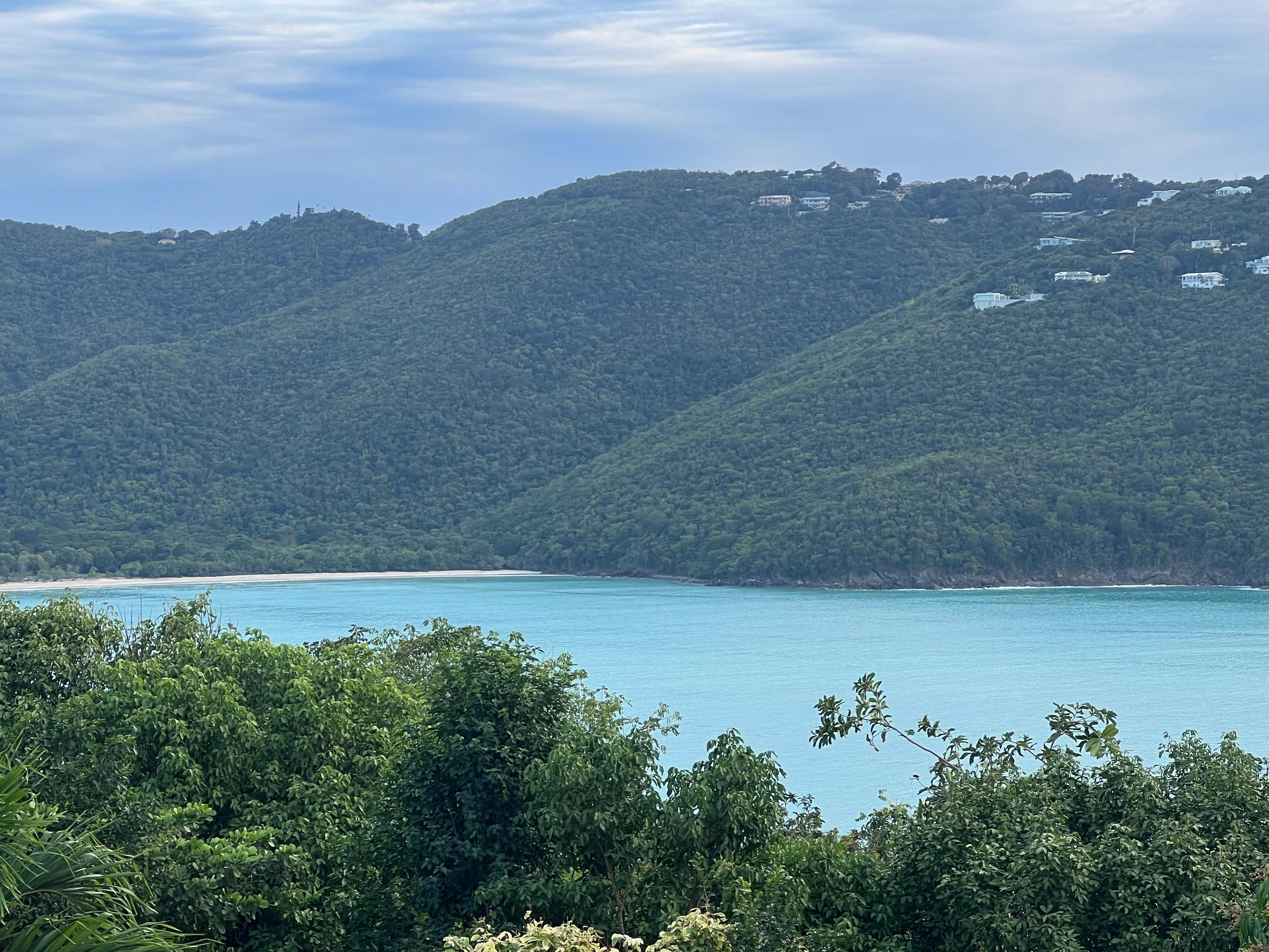 The view from the property