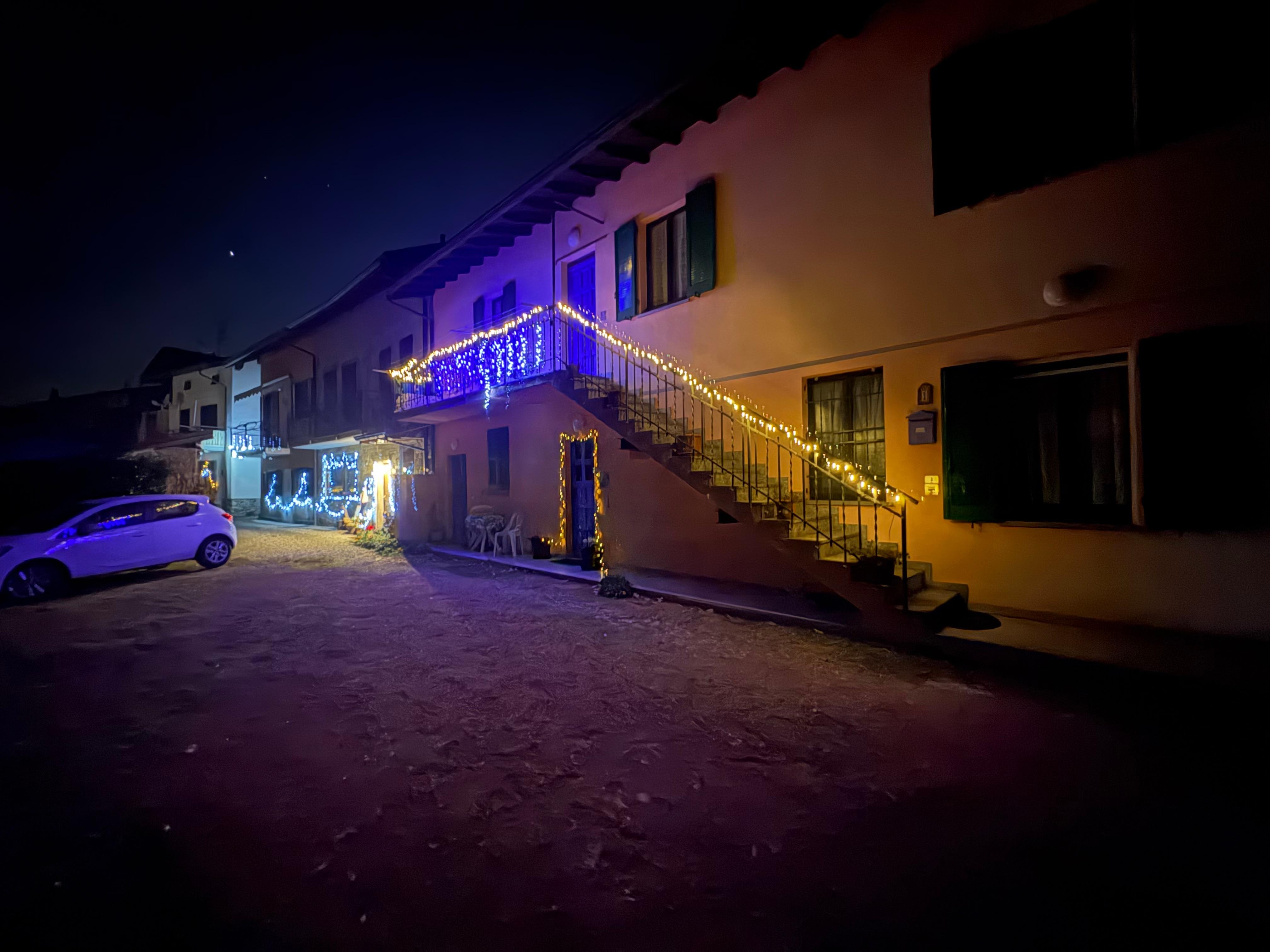 Aussenansicht über Silvester. 