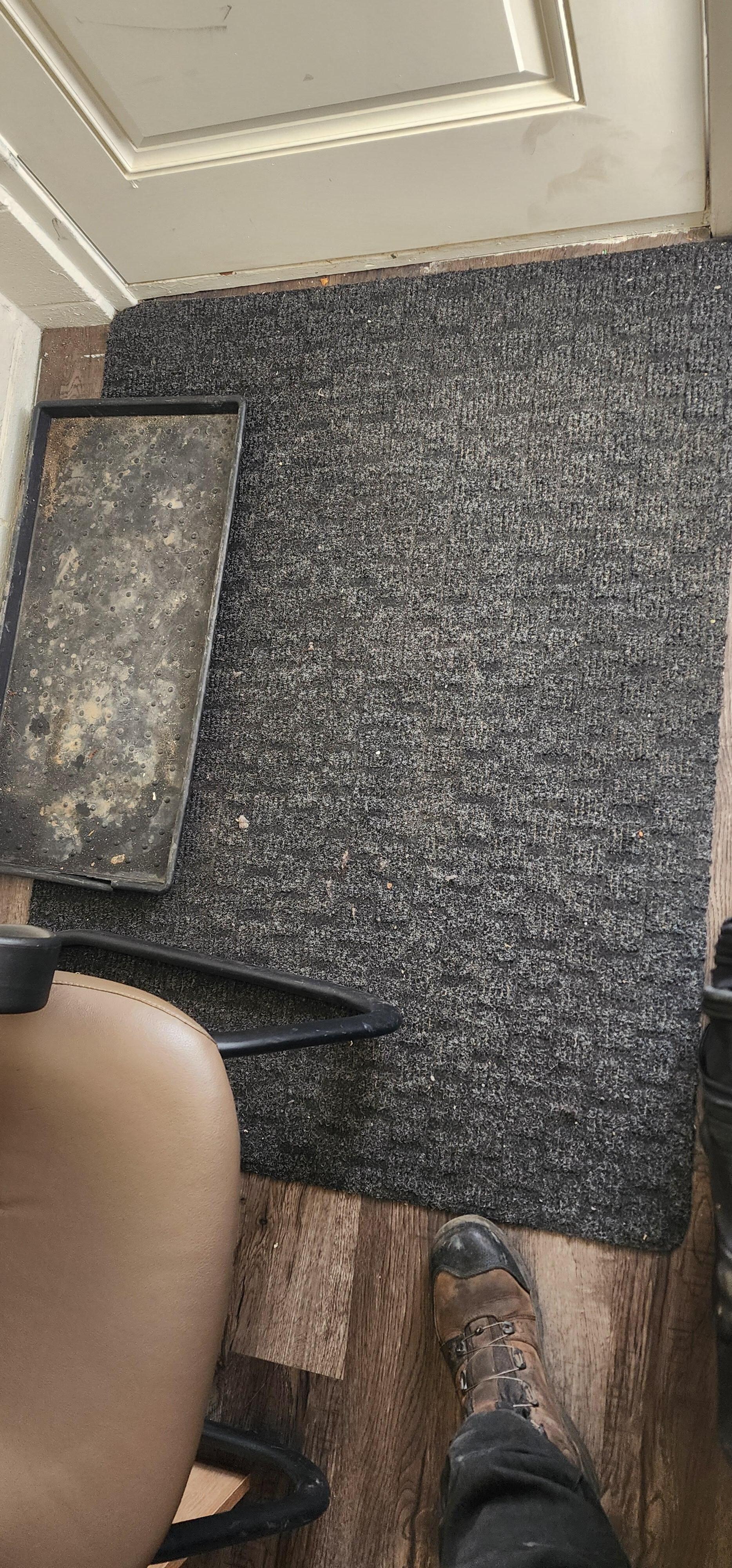 Floor mat and boot tray