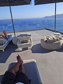 Pool area view