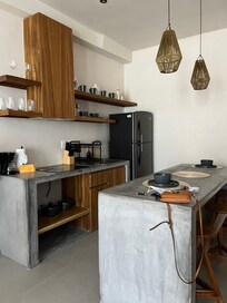 Fully equipped kitchen