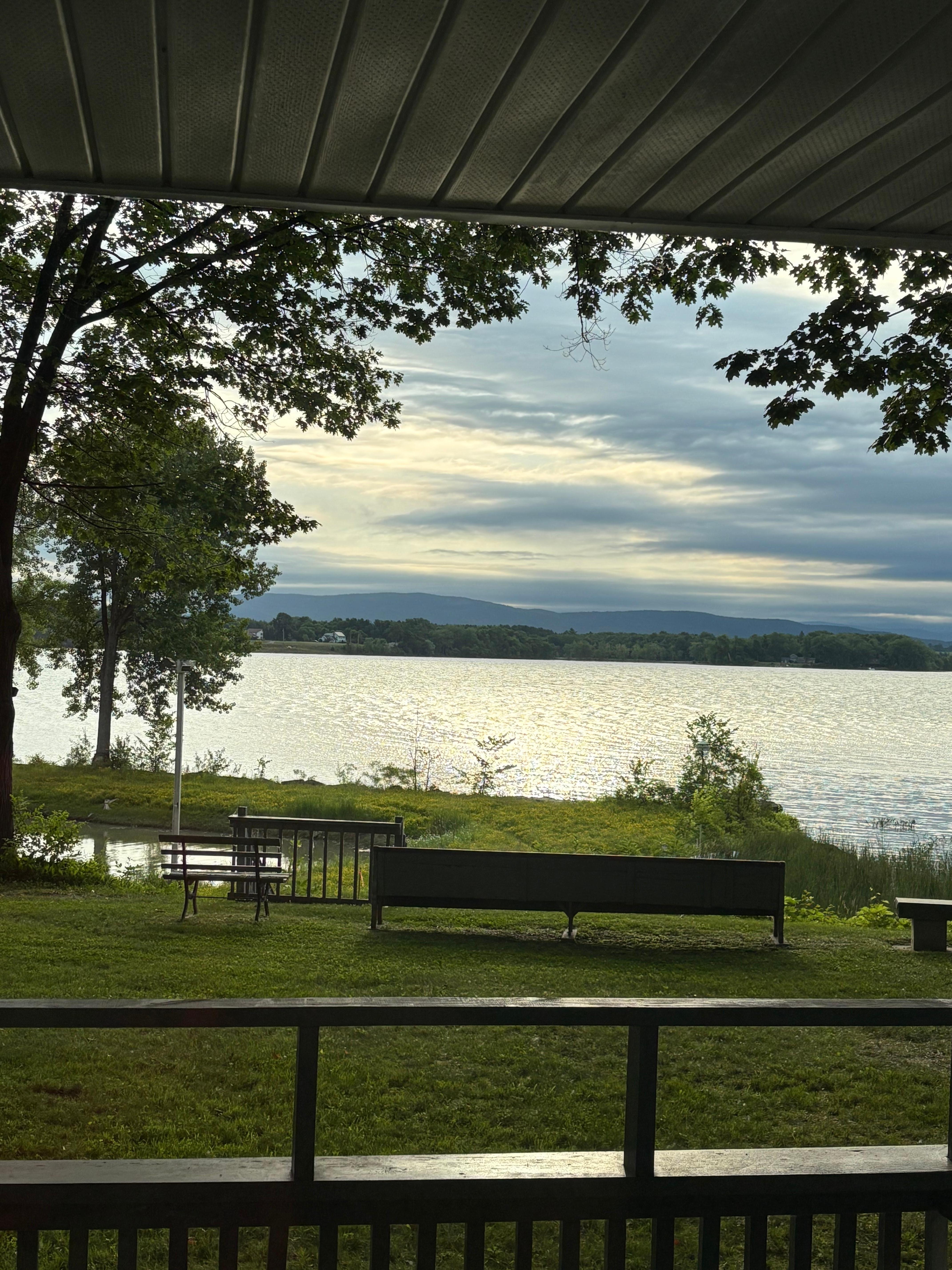 View from the porch