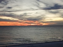 Every evening interesting and breathtaking sunsets.