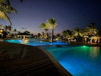 Pool at night