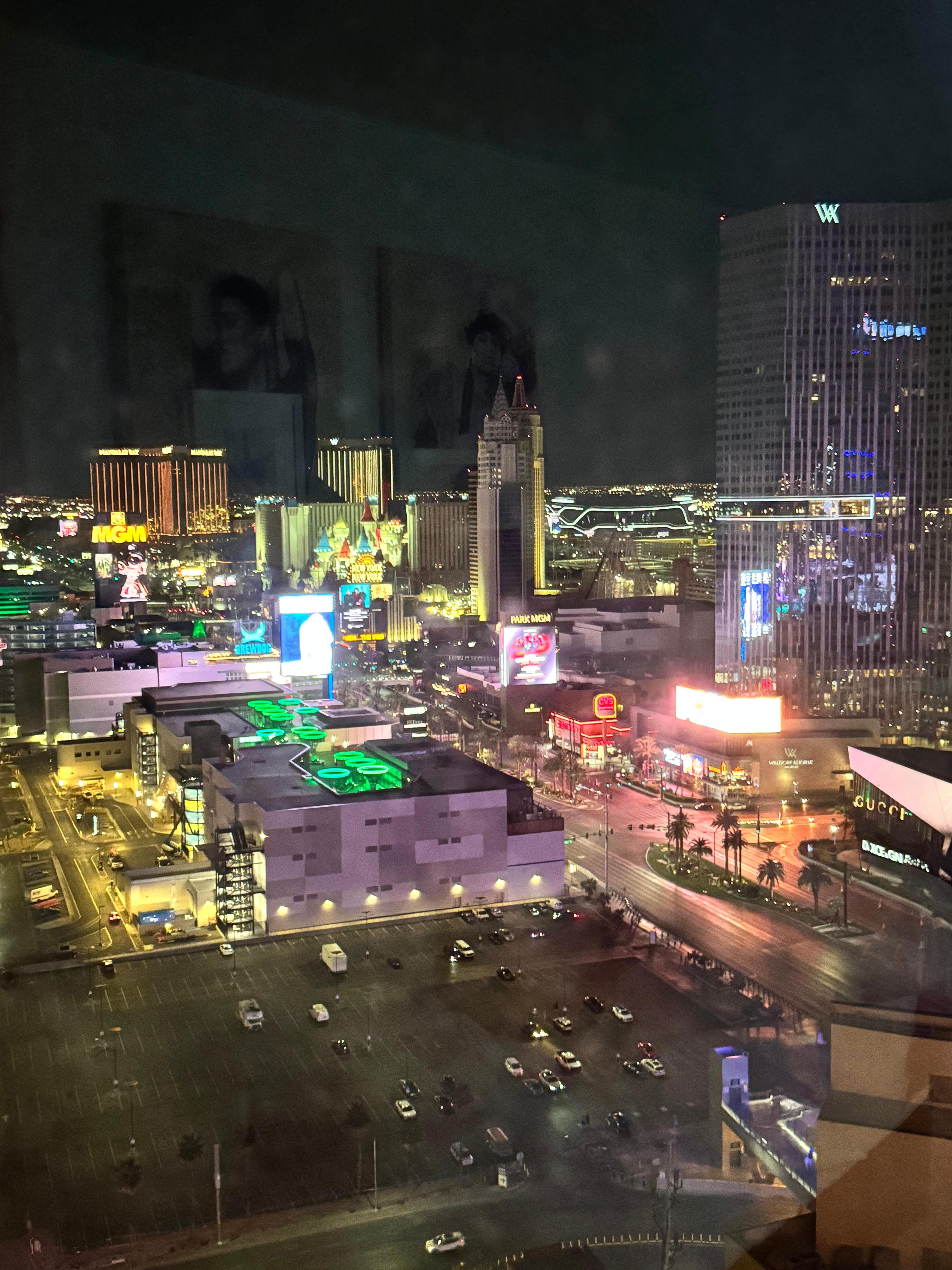 Night Time View from the 32nd Floor