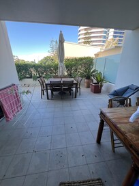 Lots of room out on the court yard