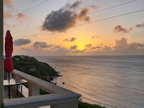 Sunset from our balcony