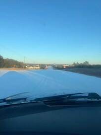 Road completely iced over. All wineries in area closed for 2 days due to conditions.