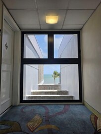 Cool view down the hallway.