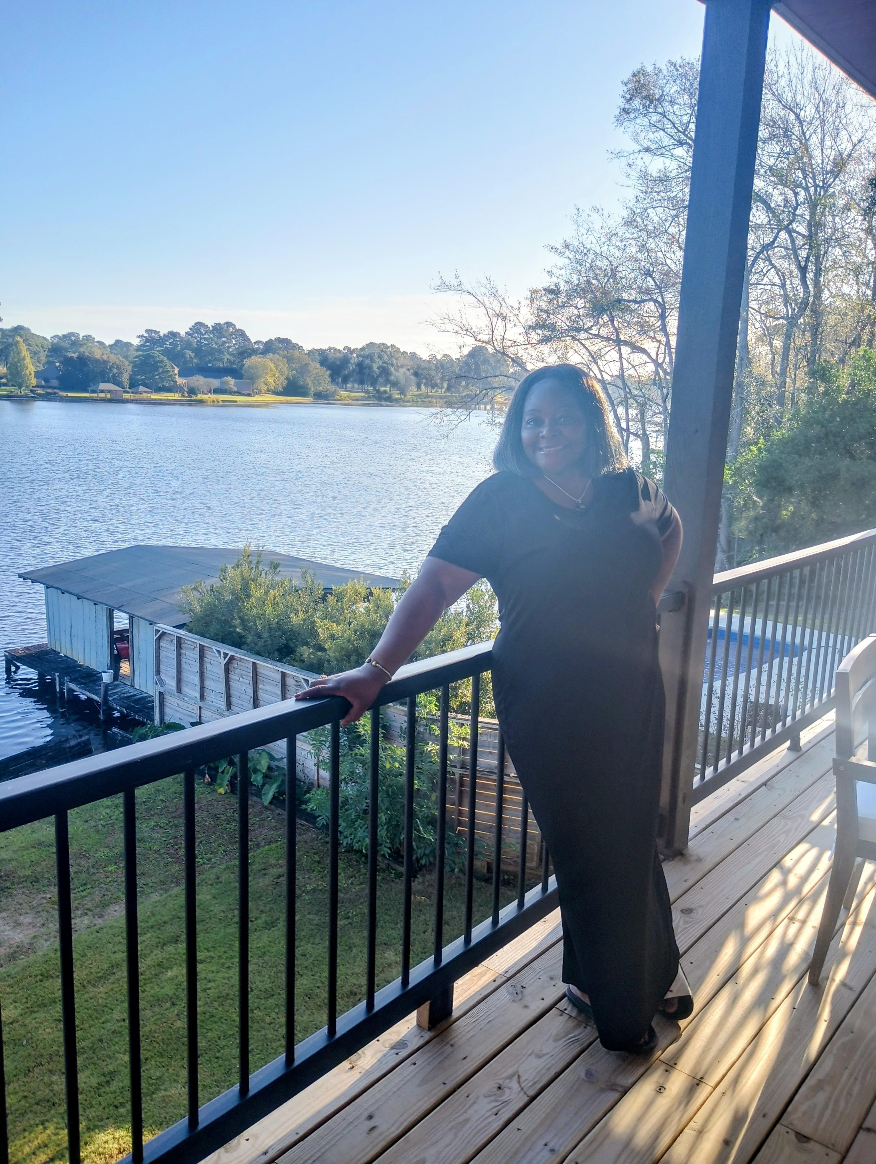 Balcony on 2nd level.
