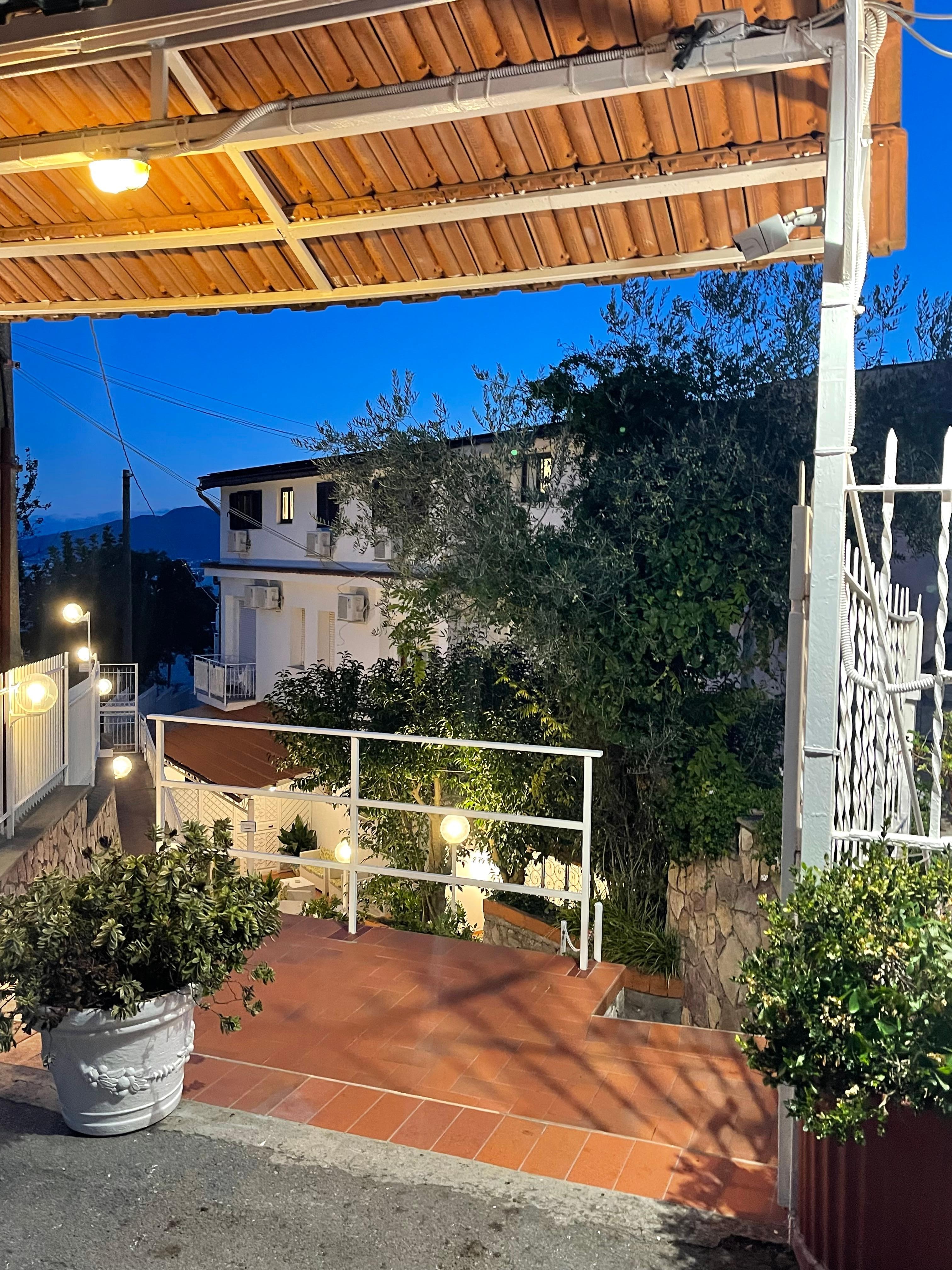 Early am on day of departure