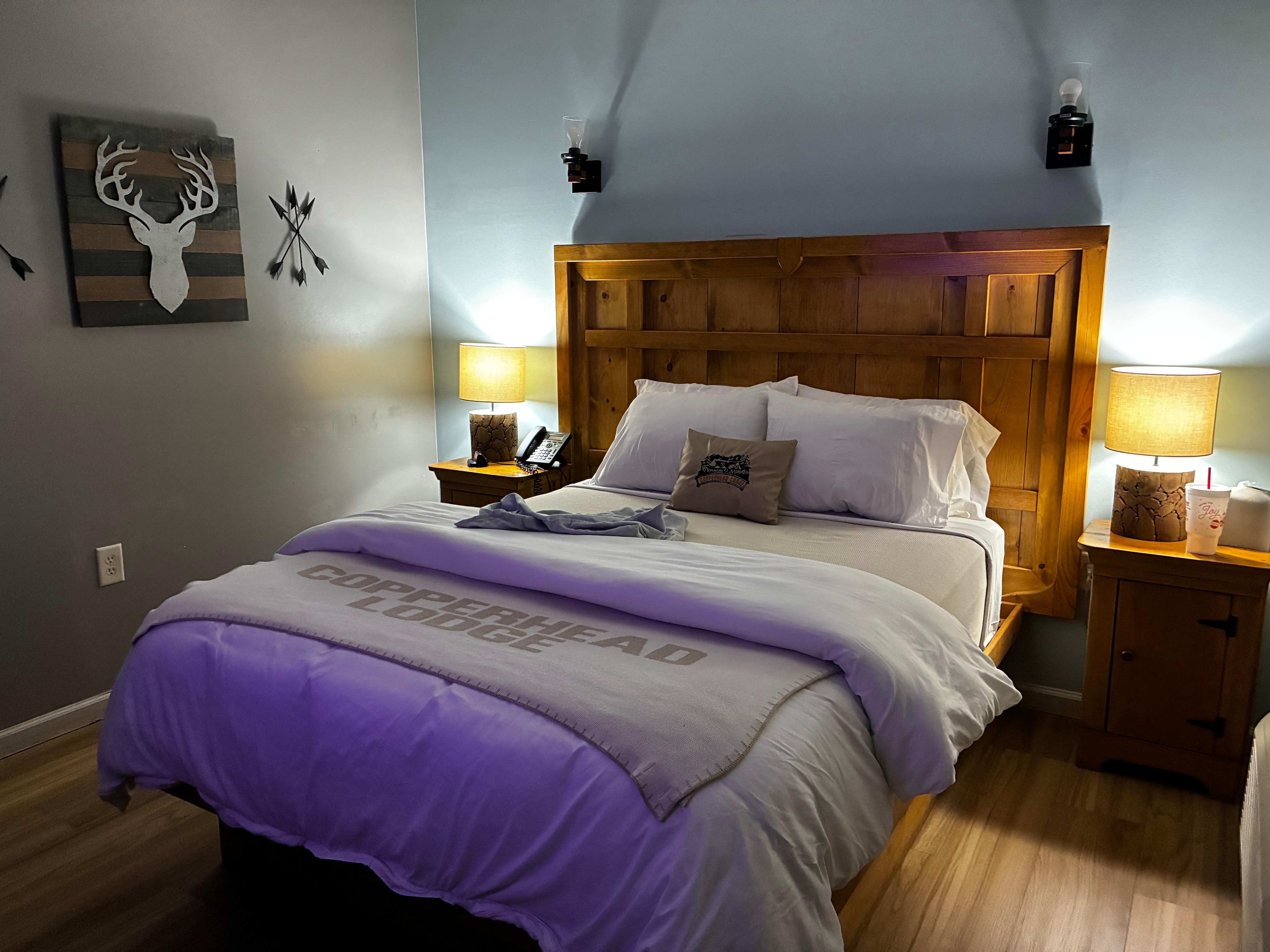 Small, but beautiful rooms. Well appointed.