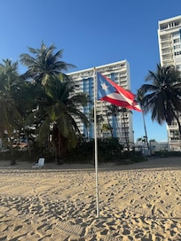 The condo from the beach