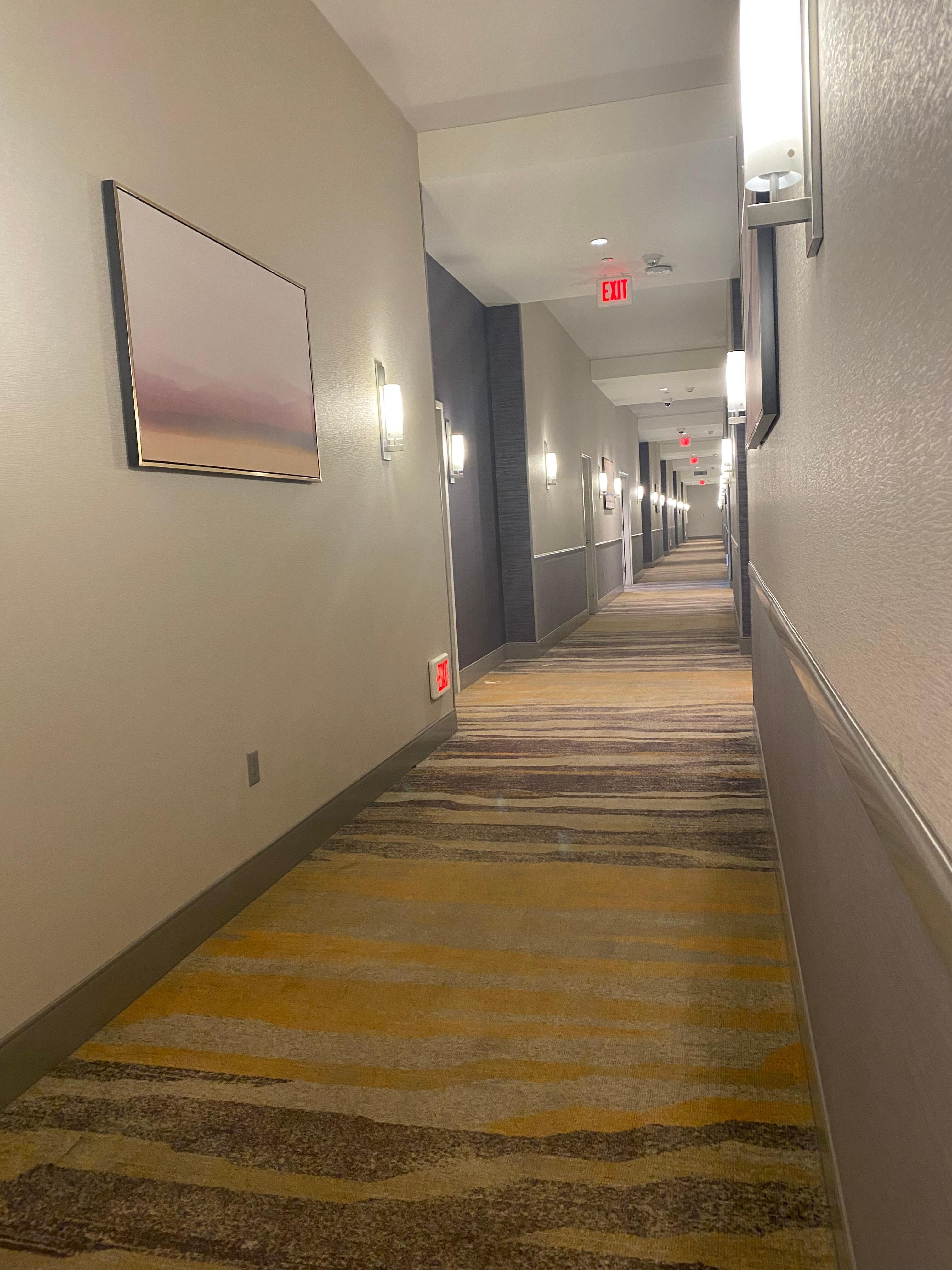 Clean hallways