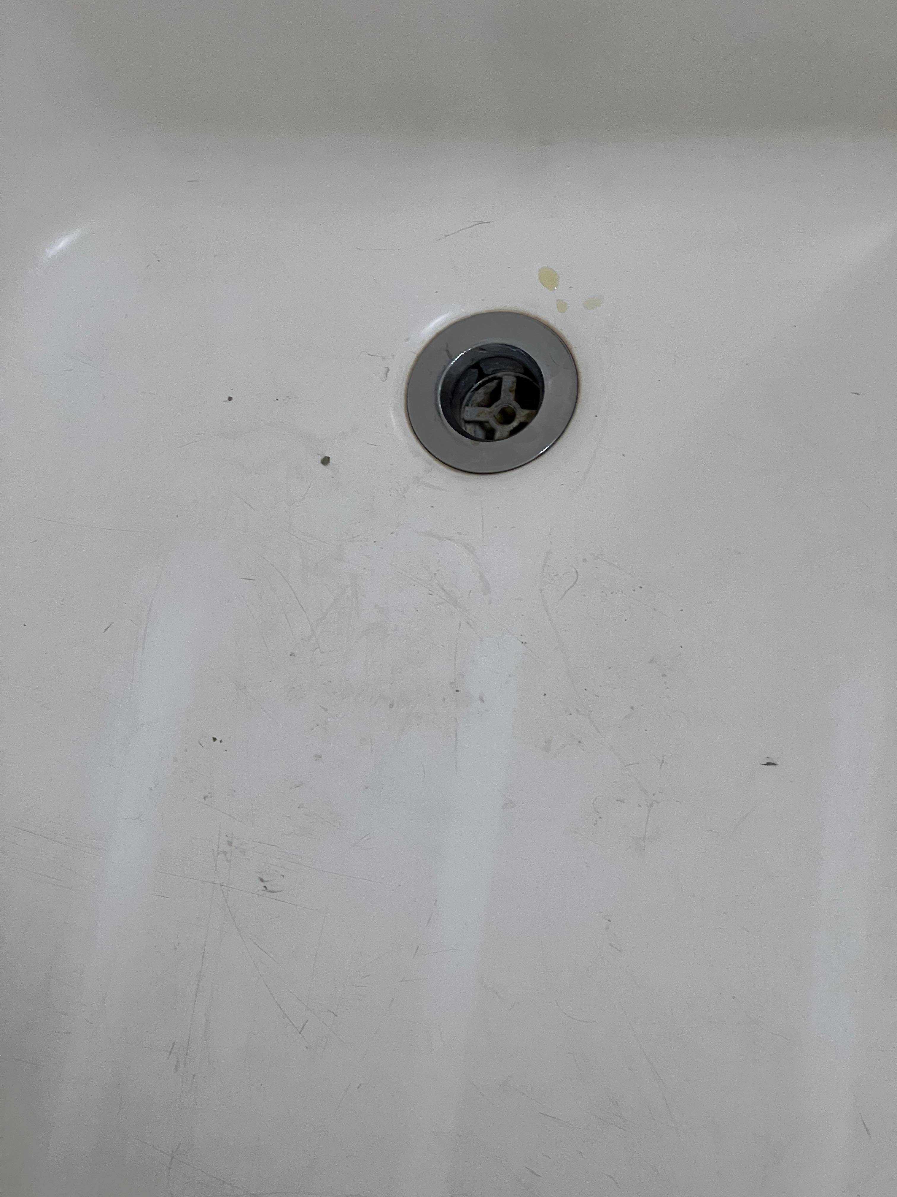 Filthy bathtub