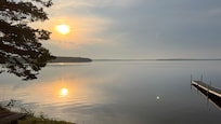 Morning view from cabin