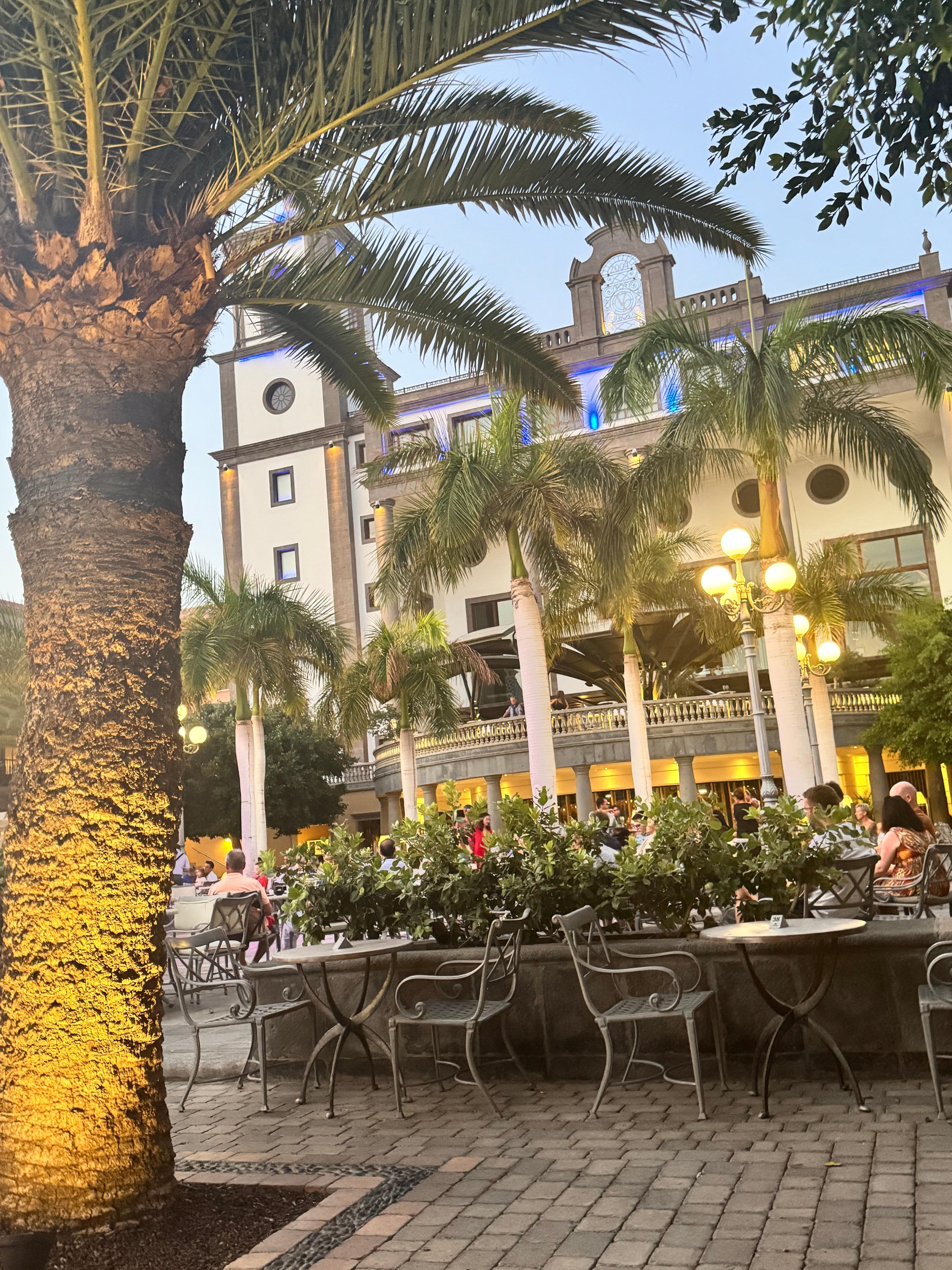 Plaza area