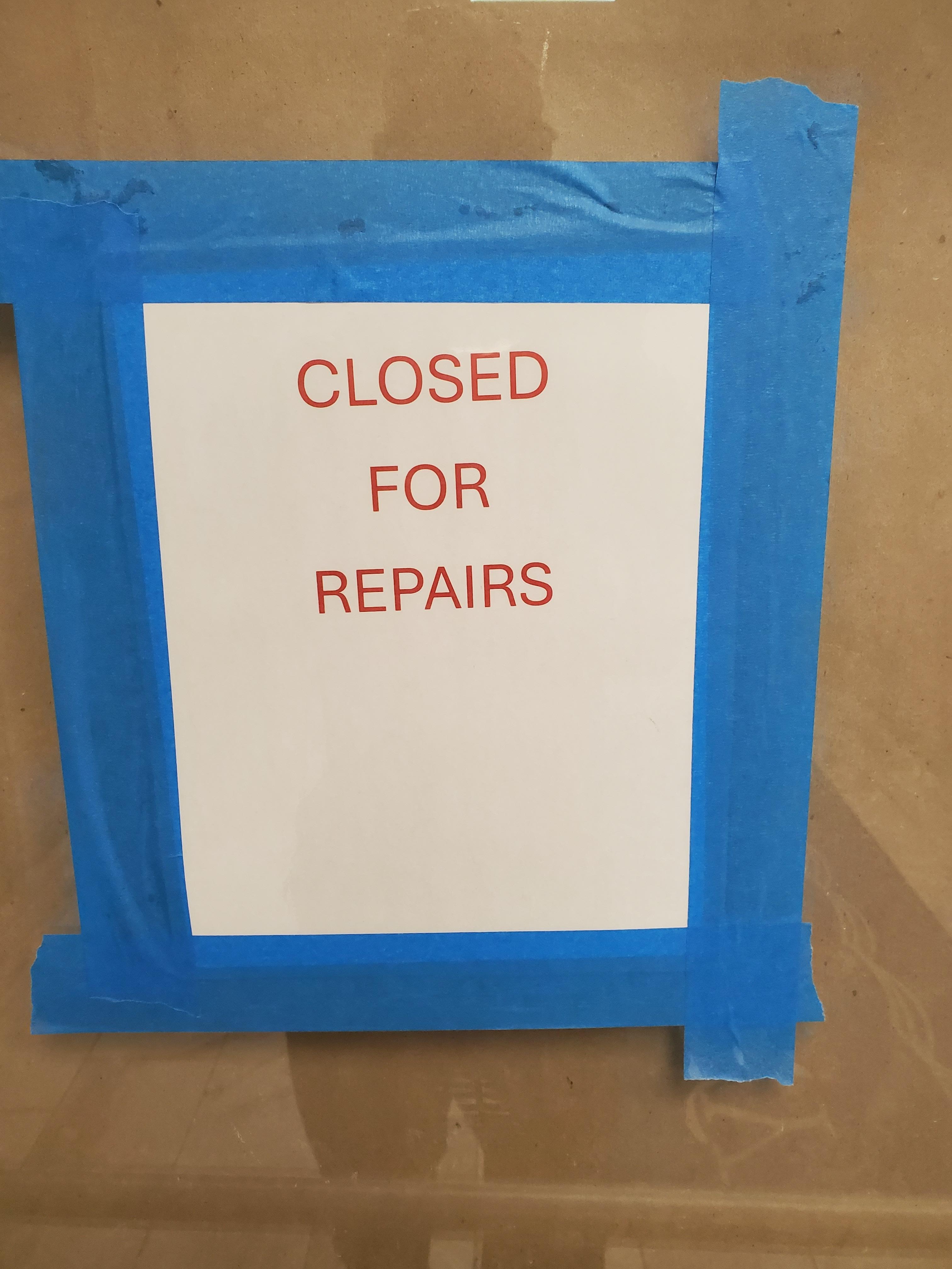 This is the posted sign that my family and I saw when we had on our swim gear, thinking we're going to enjoy the advertised amenities.