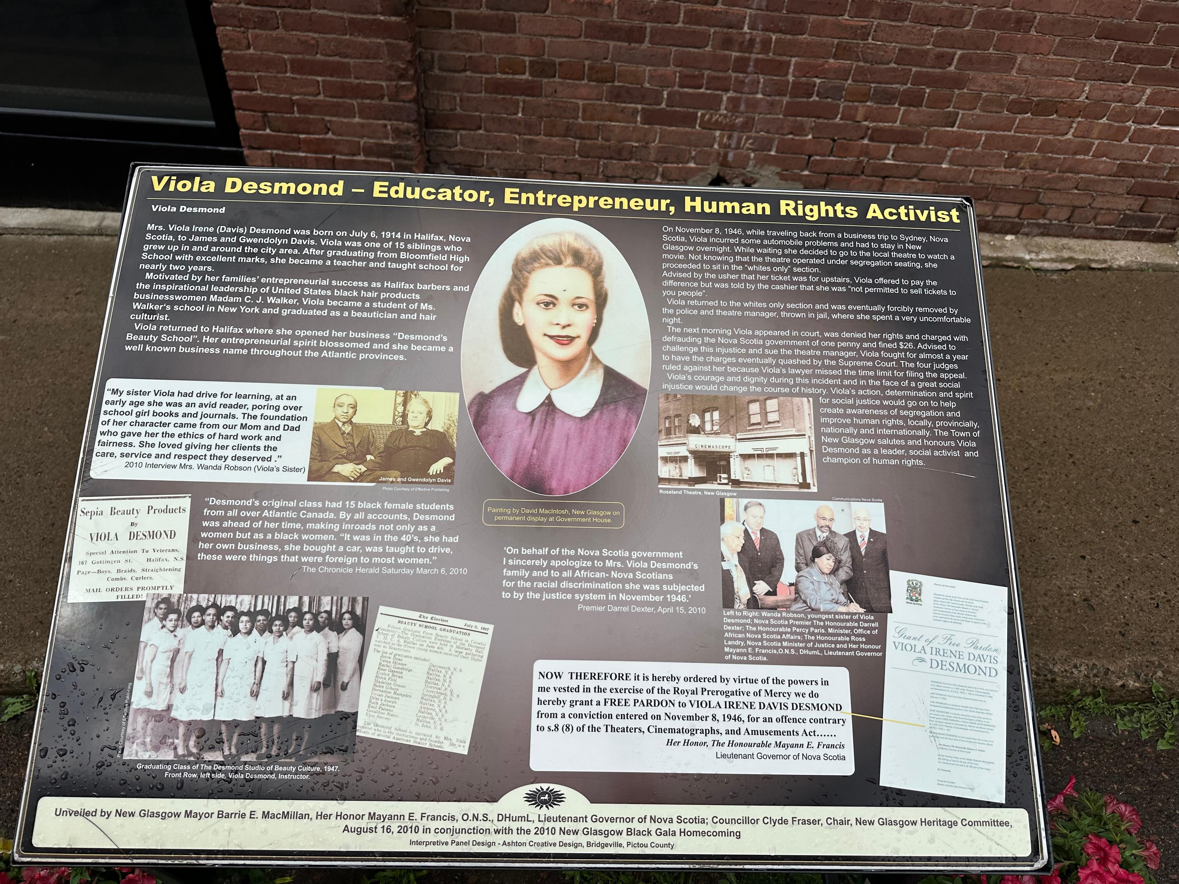Viola Davis historical site.