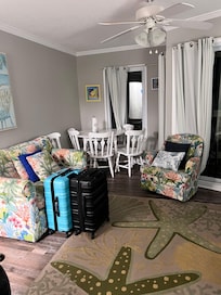 Main living area-kitchen table